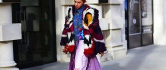 Colored fur coats - the most stylish styles made from natural and faux fur