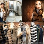 The history of the appearance of the cross fur coat