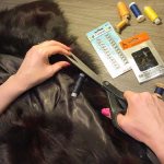Repairing a fur coat yourself