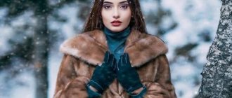What to wear with a knee-length mink coat without a hood. What to wear with a mink coat without a hood photo 2020 looks 