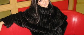 Choosing a fur coat from pieces